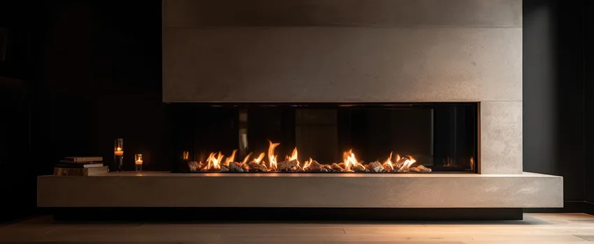 Gas Fireplace Ember Bed Design Services in West Covina, California