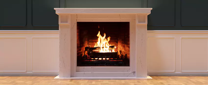 Open Flame Wood-Burning Fireplace Installation Services in West Covina, California