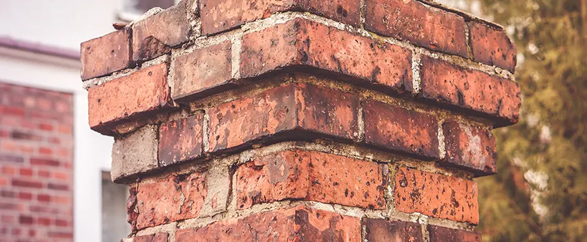 Cracked Chimney Bricks Repair Cost in West Covina, California