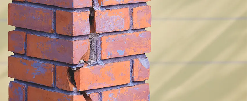 Repairing Cracked Porcelain Tiles for Fireplace in West Covina, CA